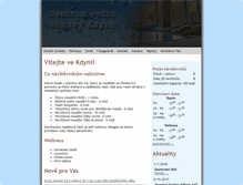 Tablet Screenshot of bazen-kdyne.cz